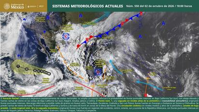 Lluvias muy fuertes y descargas eléctricas se prevén durante los próximos días en Coahuila