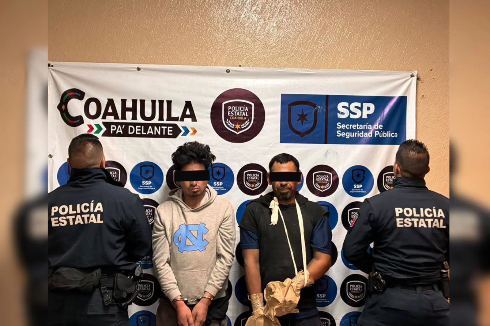 Capturan a dos señalados por homicidio en Ramos Arizpe