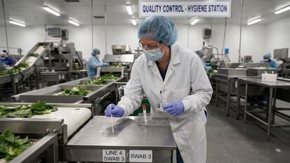 Detectan Cyclospora en instalaciones vinculadas a un brote de origen alimentario