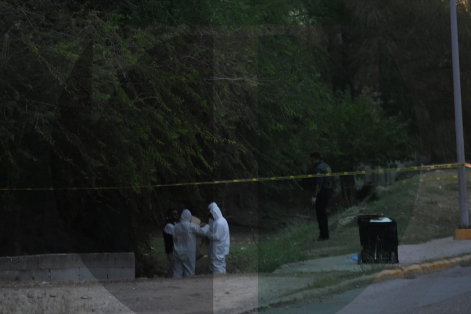 PERITAJES     La Fiscalía General del Estado mantiene abiertas las investigaciones para establecer la identidad de los restos humanos encontrados en un arroyo de Piedras