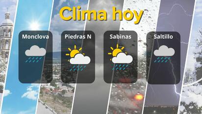 Coahuila tendrá lluvias y temperaturas frescas este 4 de octubre
