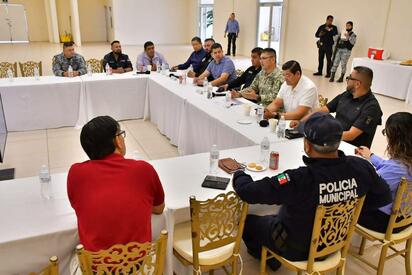 Refuerzan coordinación de seguridad en la Región Norte