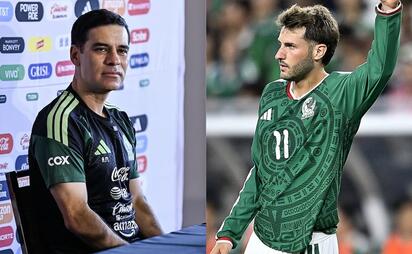 Rafa Márquez pide más oportunidades de juego para Santi Giménez
