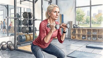 Entrenamiento de fuerza después de la menopausia