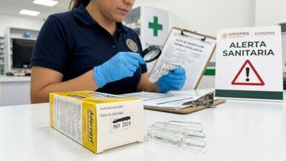 Cofepris alerta por lotes adulterados y caducos de ADerogyl