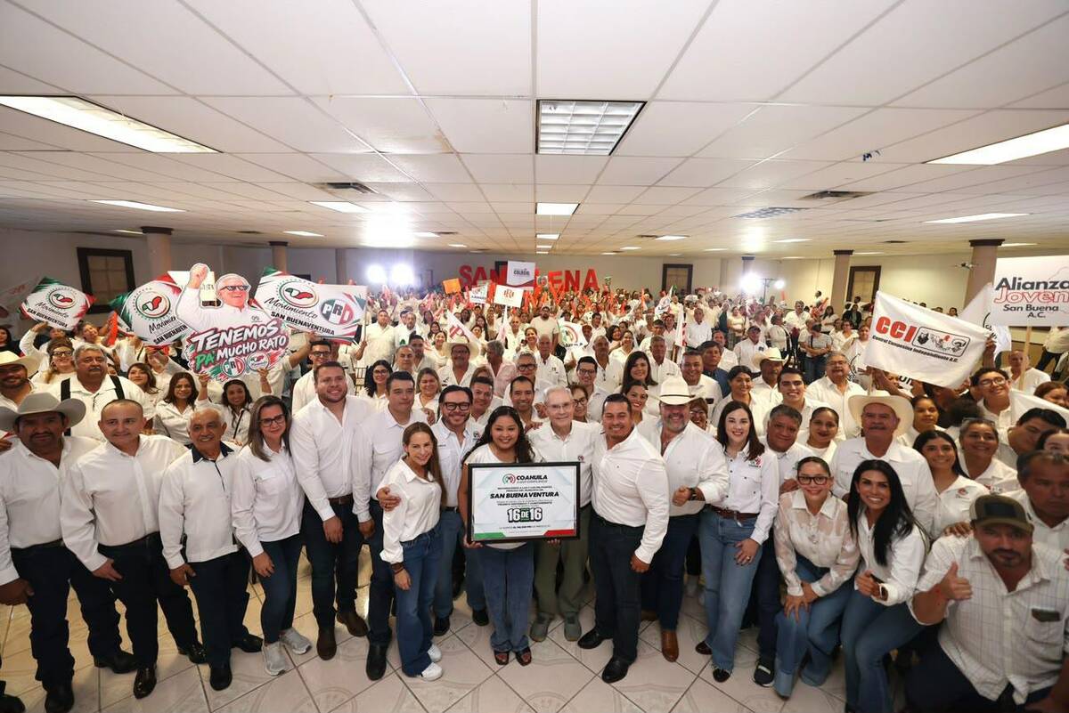 Celebran Consejos Políticos Municipales del PRI en San Buenaventura y Frontera