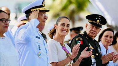 “Nunca recibirán una orden para reprimir”: Sheinbaum a Fuerzas Armadas