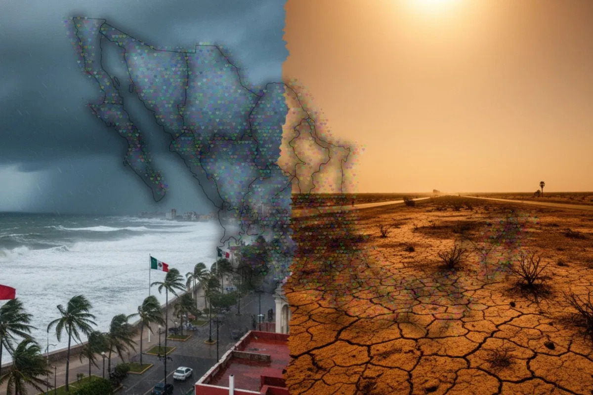 Lluvias intensas y calor extremo: esto le espera a México