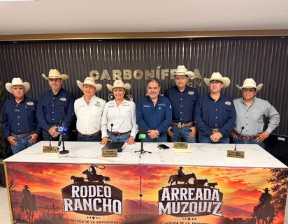 Presentan Rodeo Rancho 2027 con primera eliminatoria en Múzquiz, Coahuila