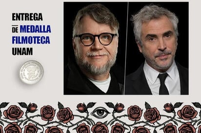 Del Toro y Cuarón recibirán Medalla Filmoteca UNAM
