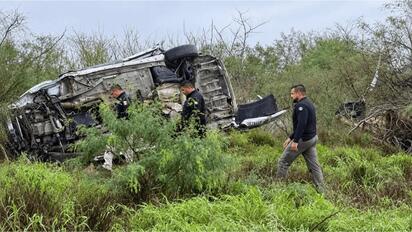 Muere elemento de la Guardia Estatal tras volcadura en carretera de Tamaulipas