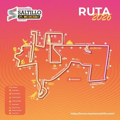 Saltillo prepara operativo vial por el Maratón La Moderna 2026
