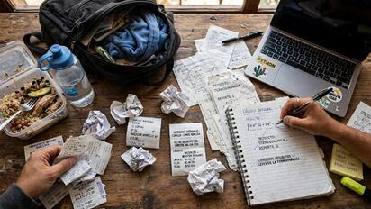 Inscripción, transporte, comida, materiales y copias forman parte del gasto que enfrentan los universitarios.  Estudiar una carrera universitaria implica mucho
