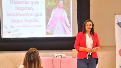 Testimonio de vida fortalece la esperanza de mujeres que enfrentan el cáncer en Nava