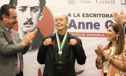 Coahuila celebra el Premio Nobel de Literatura otorgado a Anne Carson