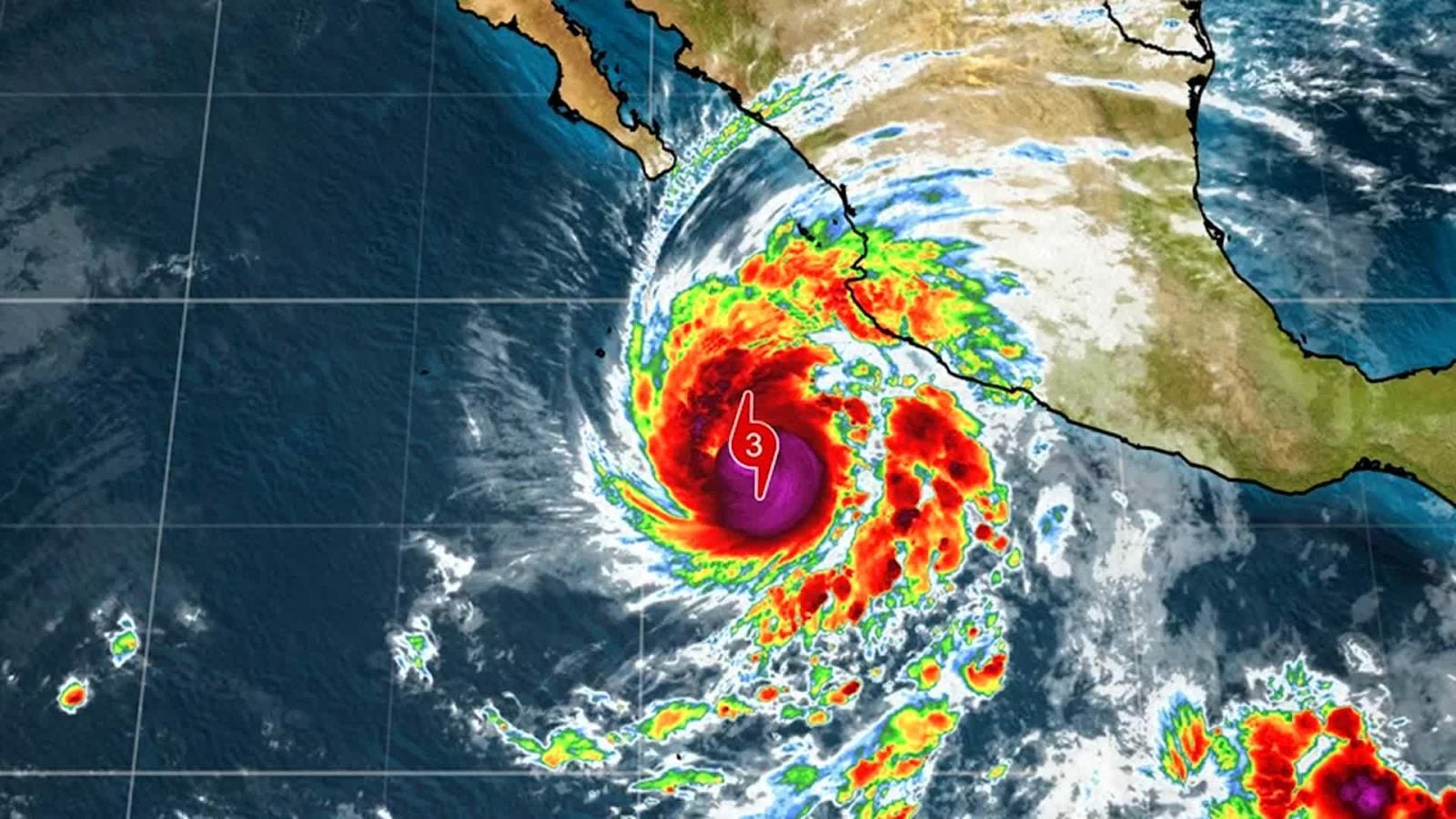 Alerta por el huracán Simón: Protección Civil pide resguardarse ante su posible impacto
