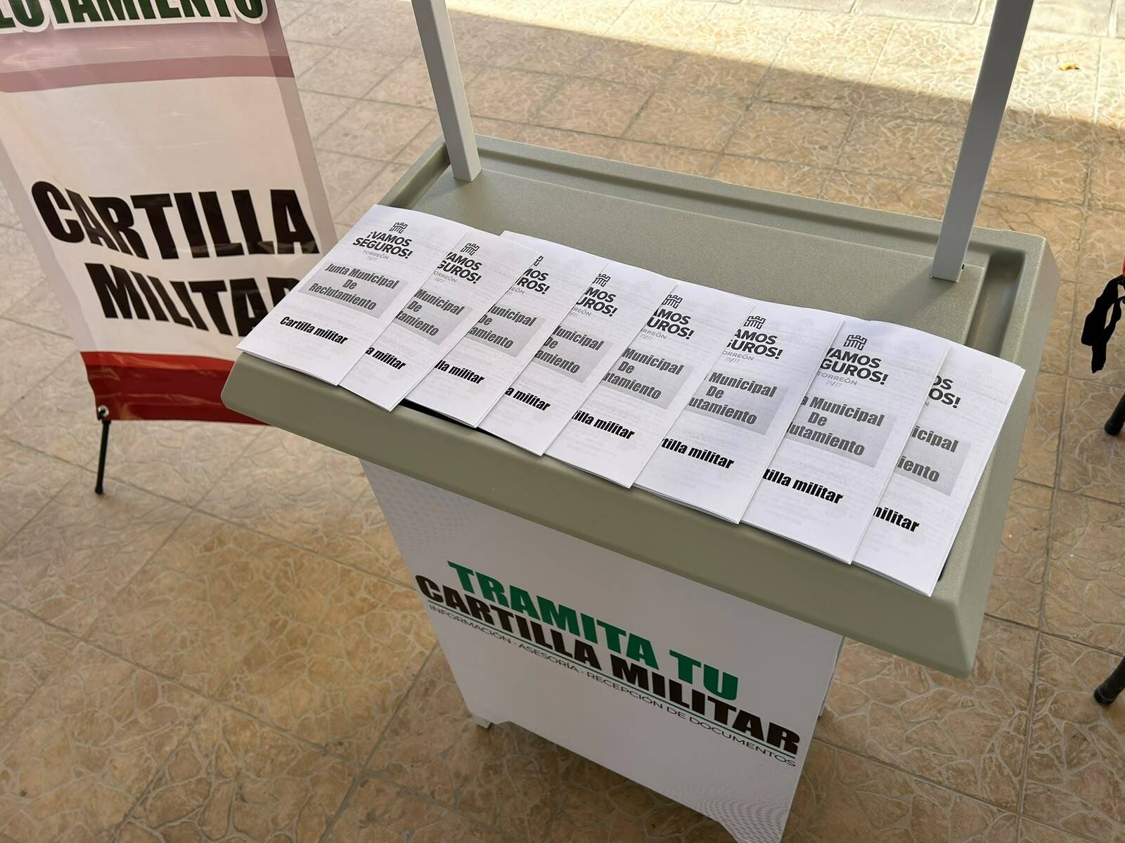 Continúa promoción para trámite de Cartilla Militar en escuelas