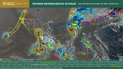Pronostican chubascos, descargas eléctricas y rachas de viento en Coahuila