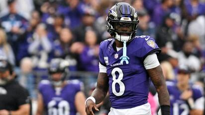 Lamar Jackson descartado para el Sunday Night Football ante los Falcons