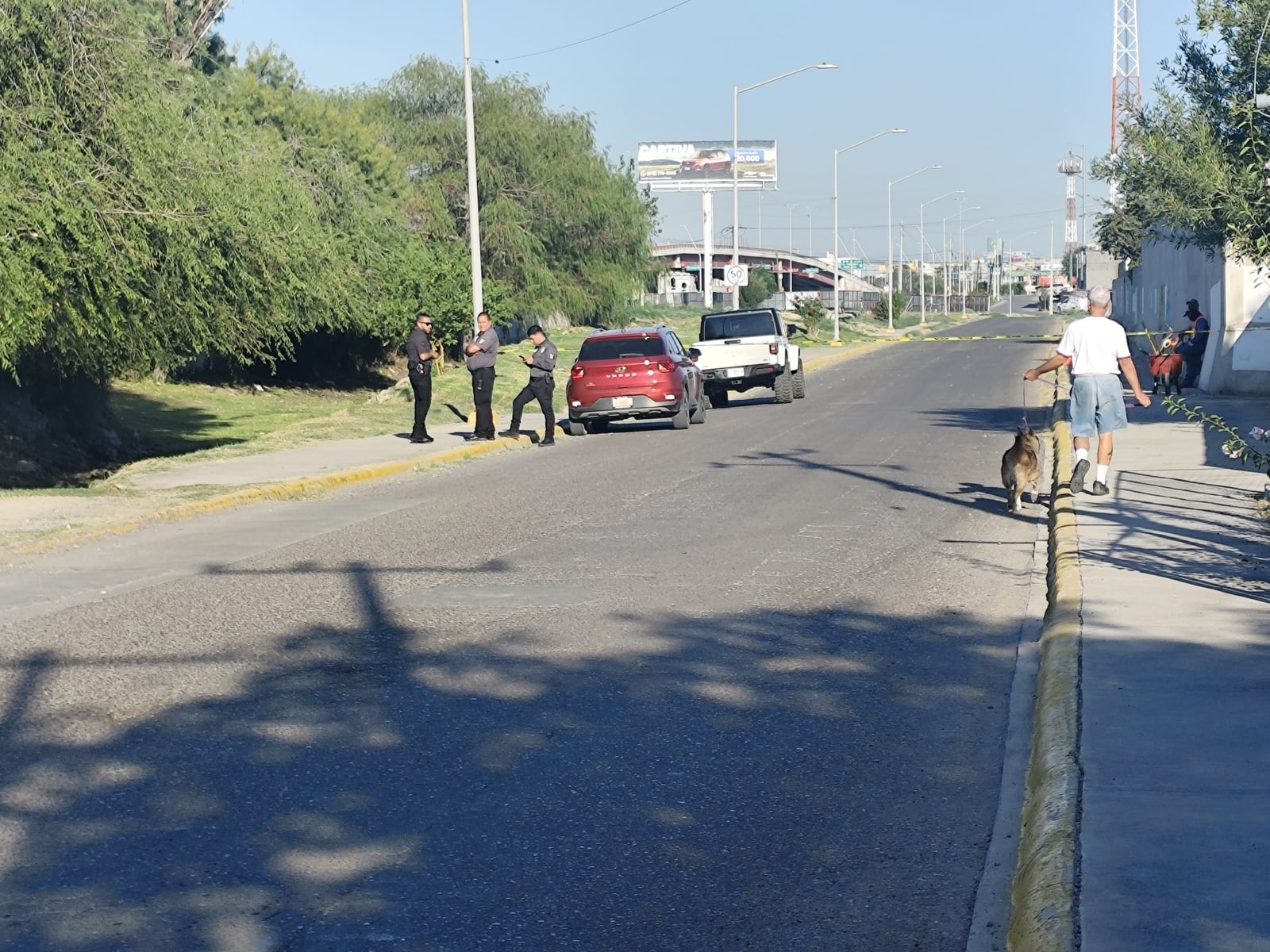 Osamenta: La pieza fue encontrada alrededor de las 9:30 horas en el cauce situado sobre la calle Alejo González.