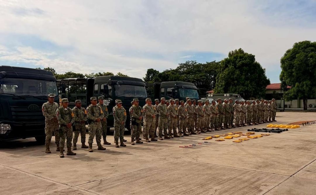 Defensa refuerza acciones preventivas en Colima, Jalisco y Nayarit ante el huracán Simon