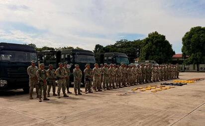 Defensa mantiene el operativo preventivo ante el huracán Simon.  La Secretaría de la Defensa Nacional informó que 2 mil 895 elementos del Ejército mexicano,
