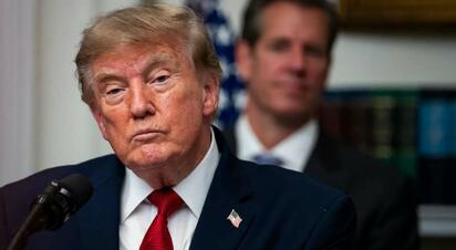 DONALD TRUMP Donald Trump planteó cambiar el nombre del Atlántico o el Pacífico.  Durante un mitin en Clarksville, Tennessee, el presidente de Estados Unidos bromeó