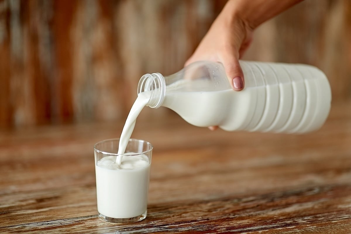 Leche cruda: riesgos para niños y embarazadas