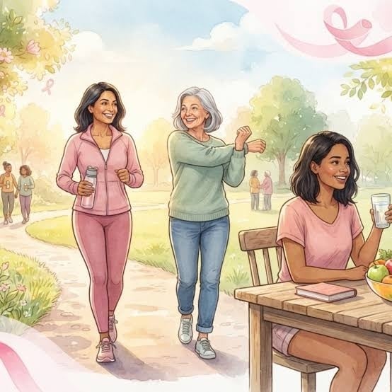 Hábitos para reducir el riesgo de cáncer de mama