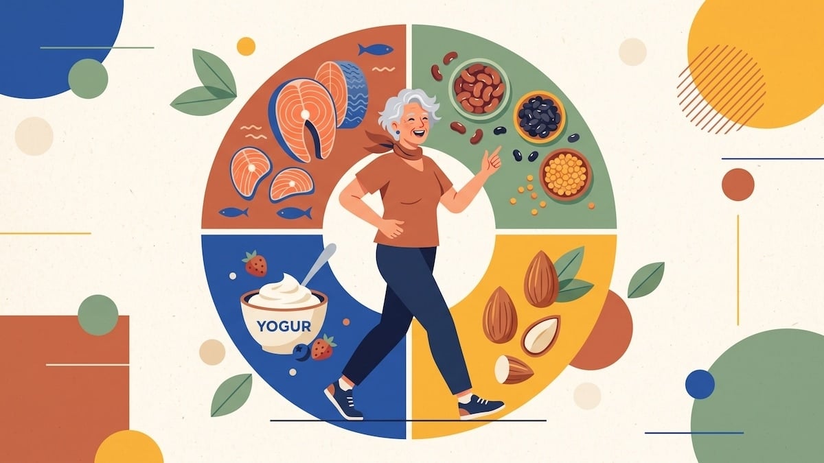 5 fuentes de proteína para envejecer saludablemente