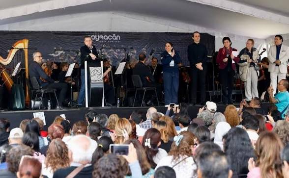 Coyoacán lleva su Orquesta Filarmónica a los Culhuacanes