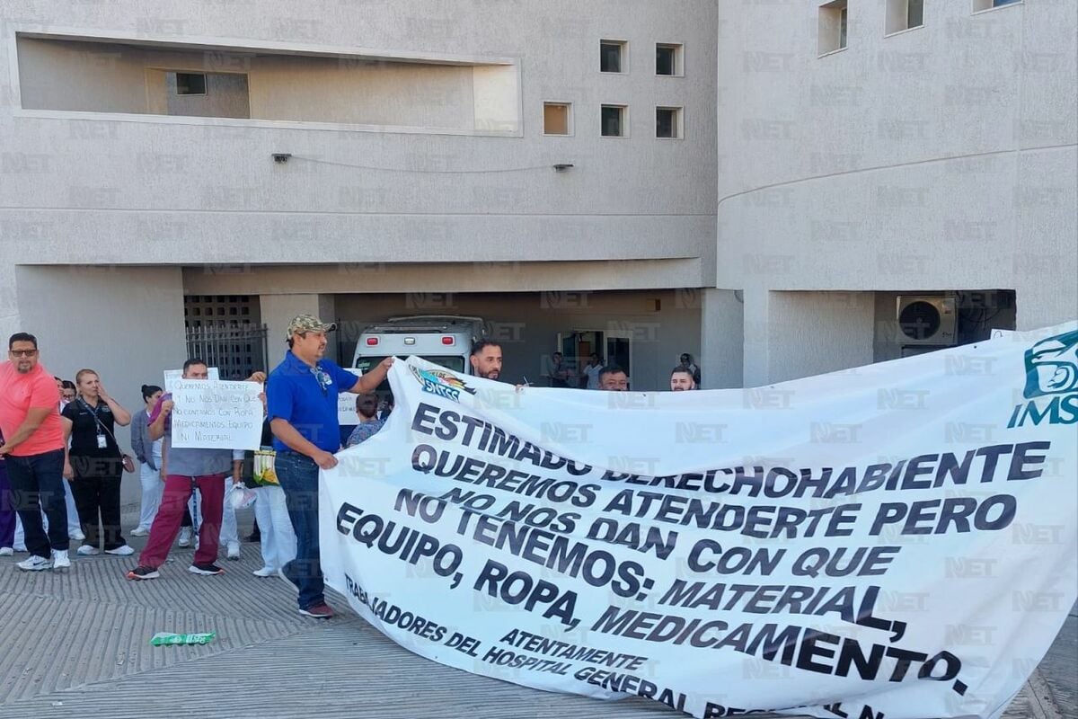 Protestas en el IMSS: Sheinbaum responde a reclamos por salarios y medicamentos