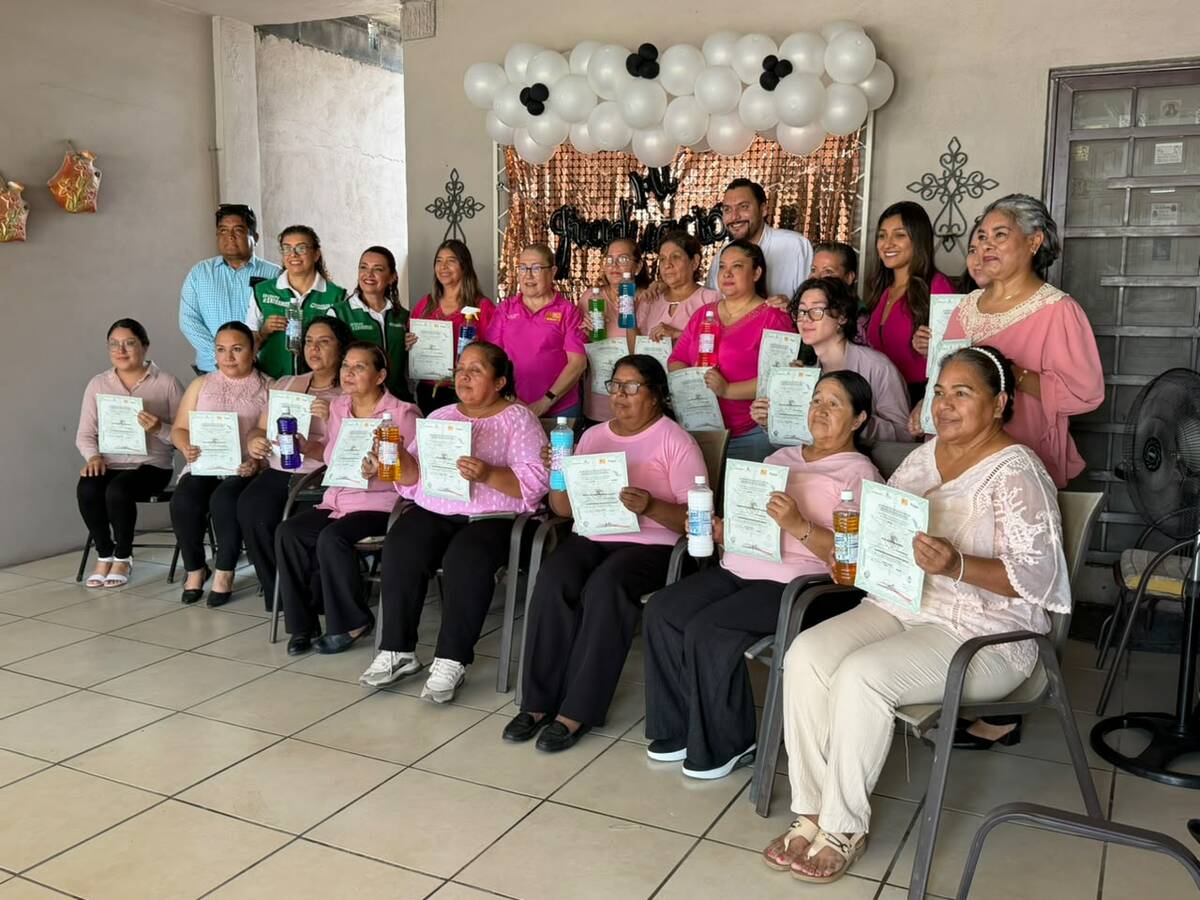 Capacitan a mujeres de la colonia Obrera Sur para ahorrar y emprender