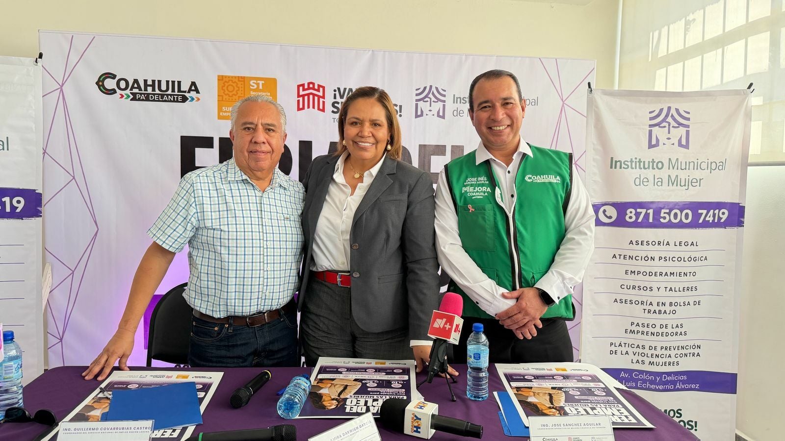 Presentan Feria del Empleo para las Mujeres 2026 en Torreón