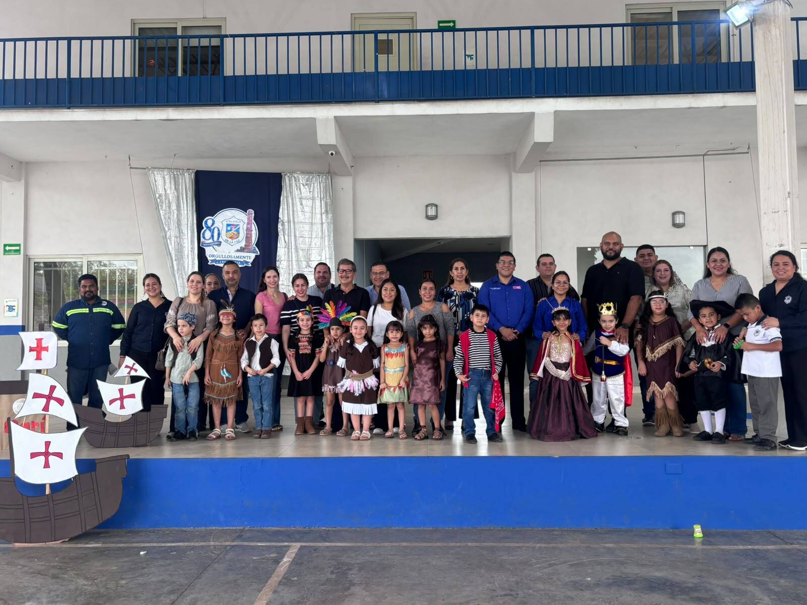 Colegio de la Paz realiza actividades por el Descubrimiento de América