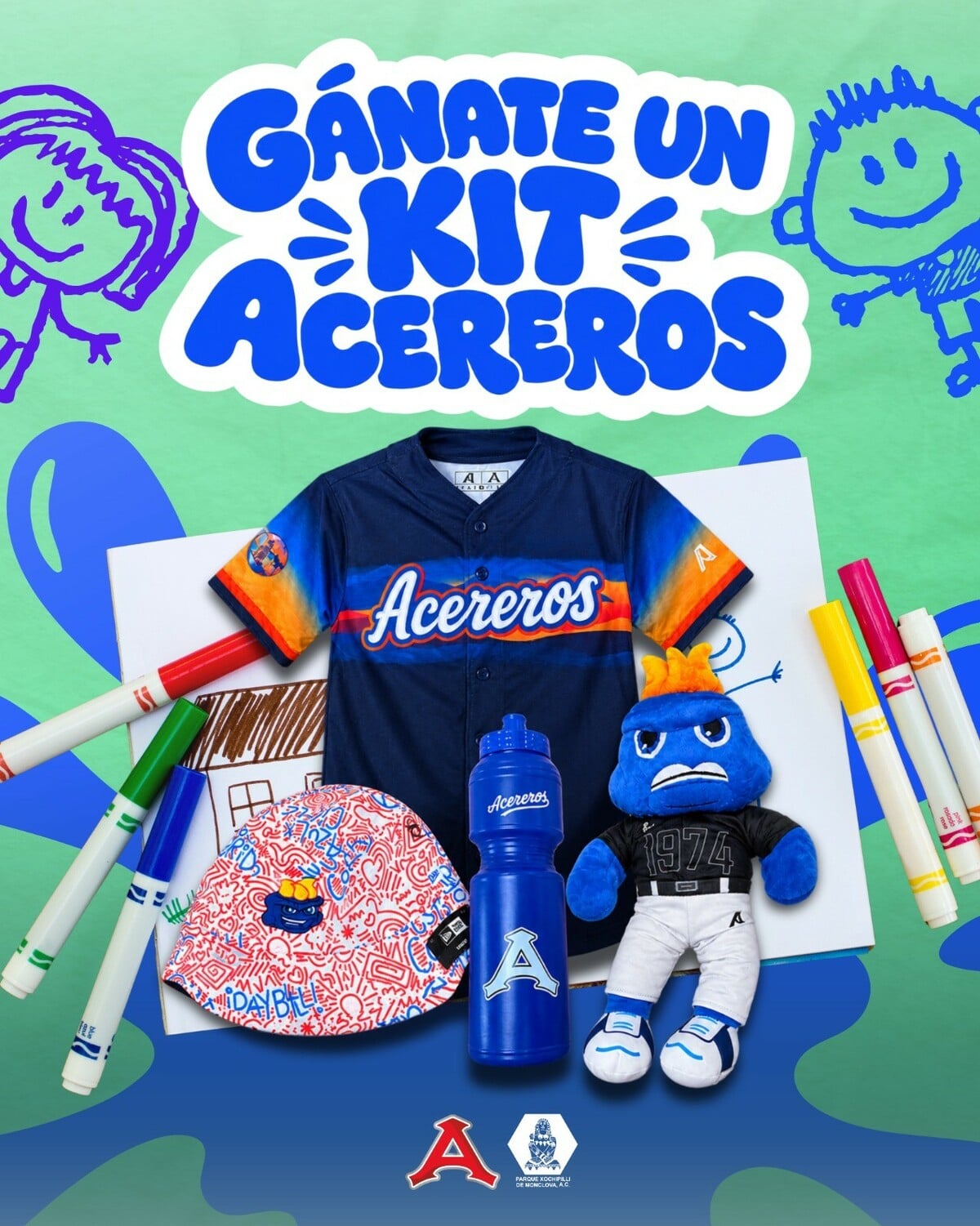 Convocan Parque Xochipilli y Acereros a concurso de dibujo infantil