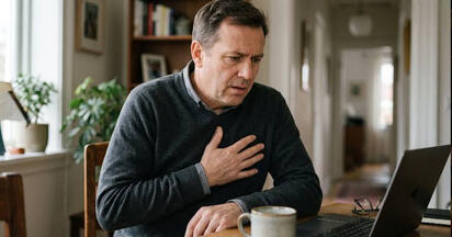 3 causas de dolor en el pecho que pueden confundirse con un infarto