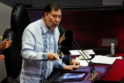 Noroña queda exonerado de denuncia por violencia política de género