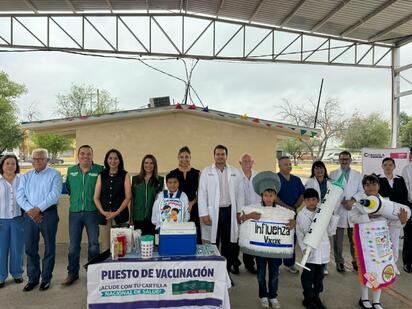 Sabinas inicia campaña de vacunación contra la influenza 2026-2027