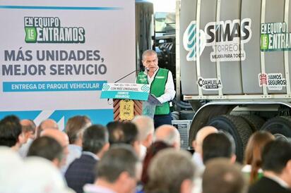 Miguel Ángel Riquelme fortalece la capacidad operativa del SIMAS Torreón