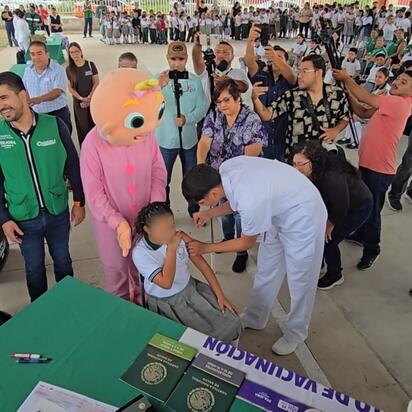 Arranca campaña de vacunación contra la influenza con 3 mil dosis para la Región Norte