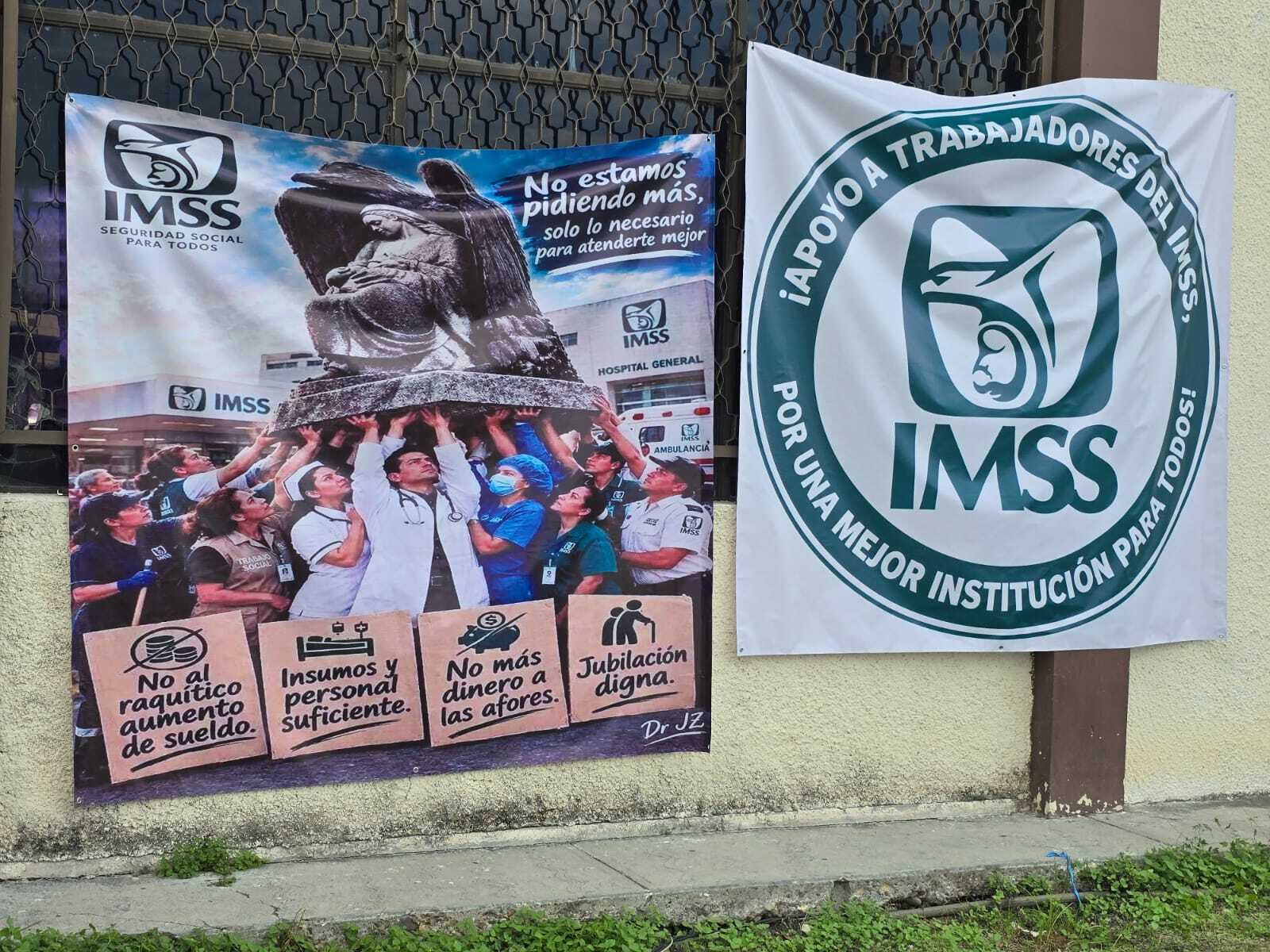 Gobernador busca evitar afectaciones en el IMSS por manifestaciones de trabajadores