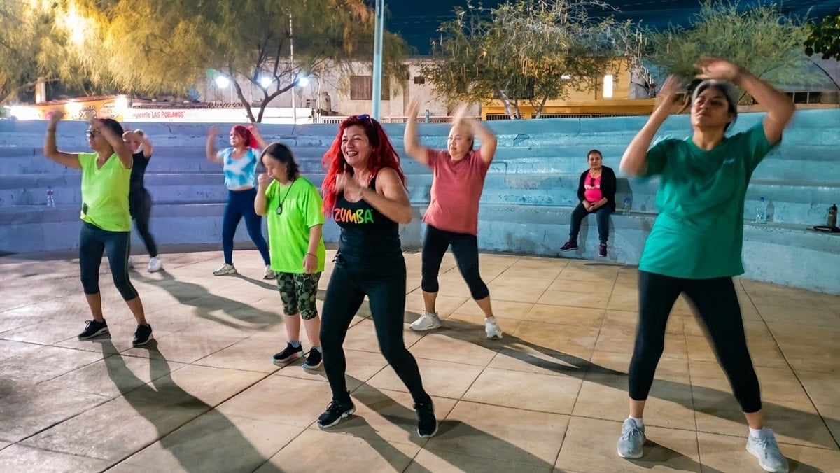 Invitan a bailar y ejercitarse en la Línea Verde