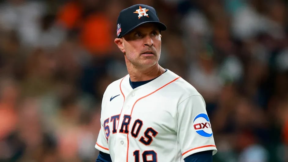 Astros despiden a Joe Espada tras eliminación en postemporada