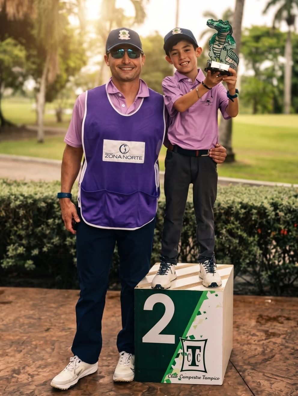 Golfistas de El Socorro brillan en la Gira Zona Norte