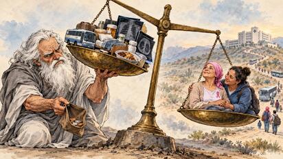 Cronos - Caricatura editorial... La carga financiera del cáncer de mama