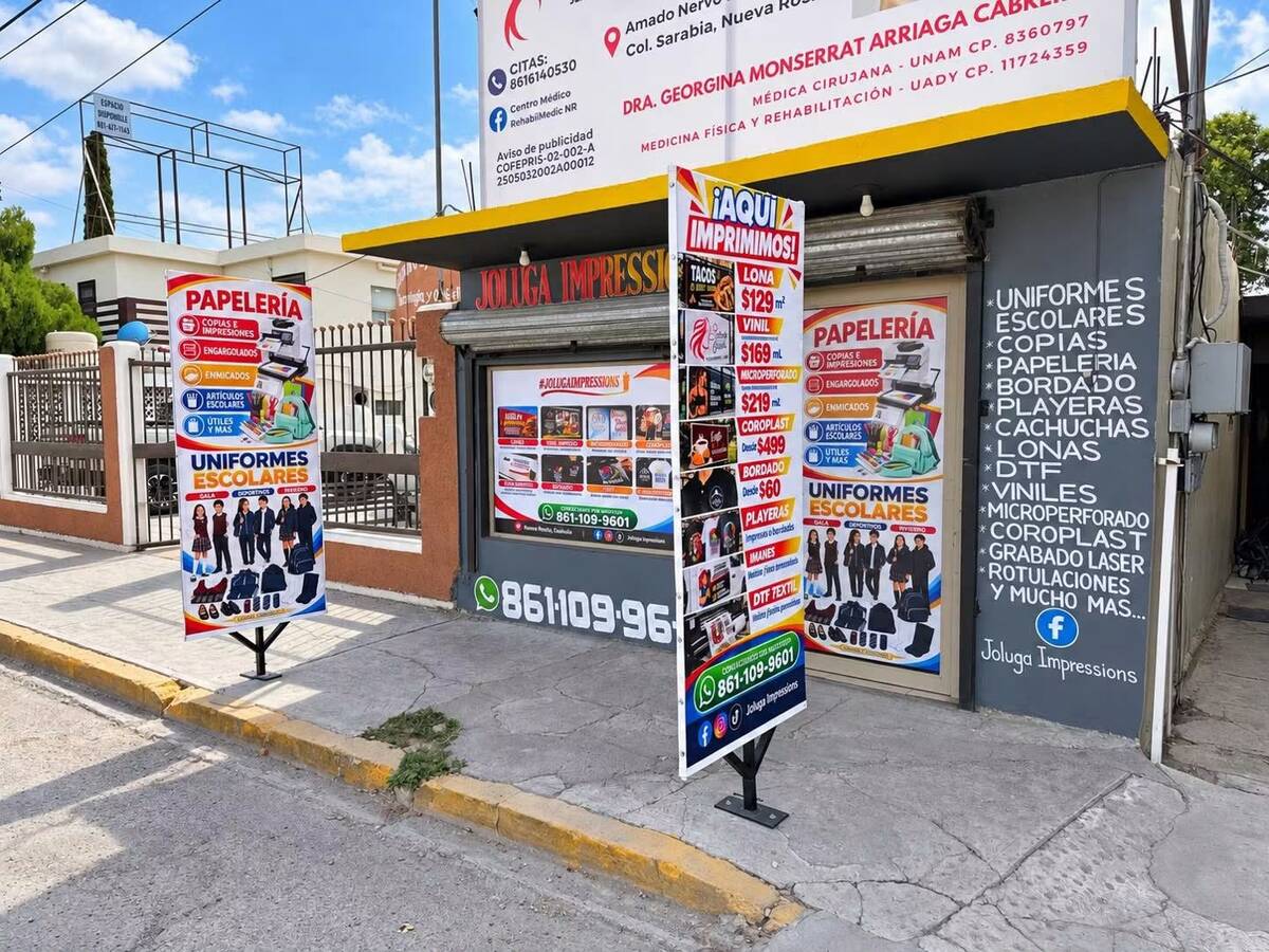 ECONOMÍA     La familia Garza amplió su negocio con un establecimiento en Nueva Rosita, donde ofrecerá diversos productos y explorará posibles oportunidades comerciales