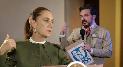 La presidenta pidió buscar alternativas que beneficien al personal del instituto.  La presidenta Claudia Sheinbaum Pardo informó que el director general
