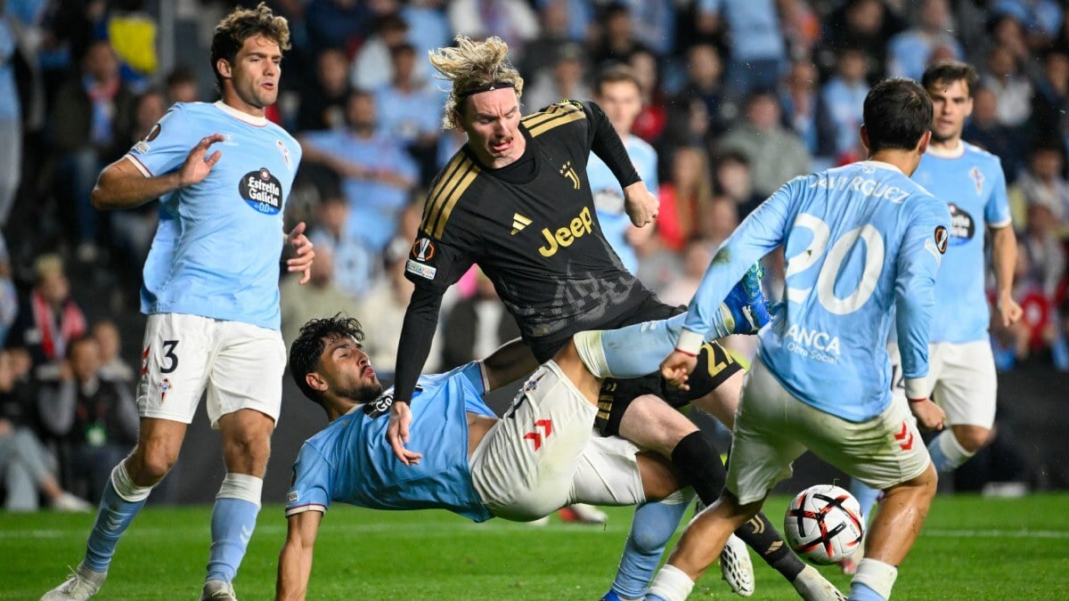 Kolo Muani sentenció la remontada 2-1 de Juventus ante Celta