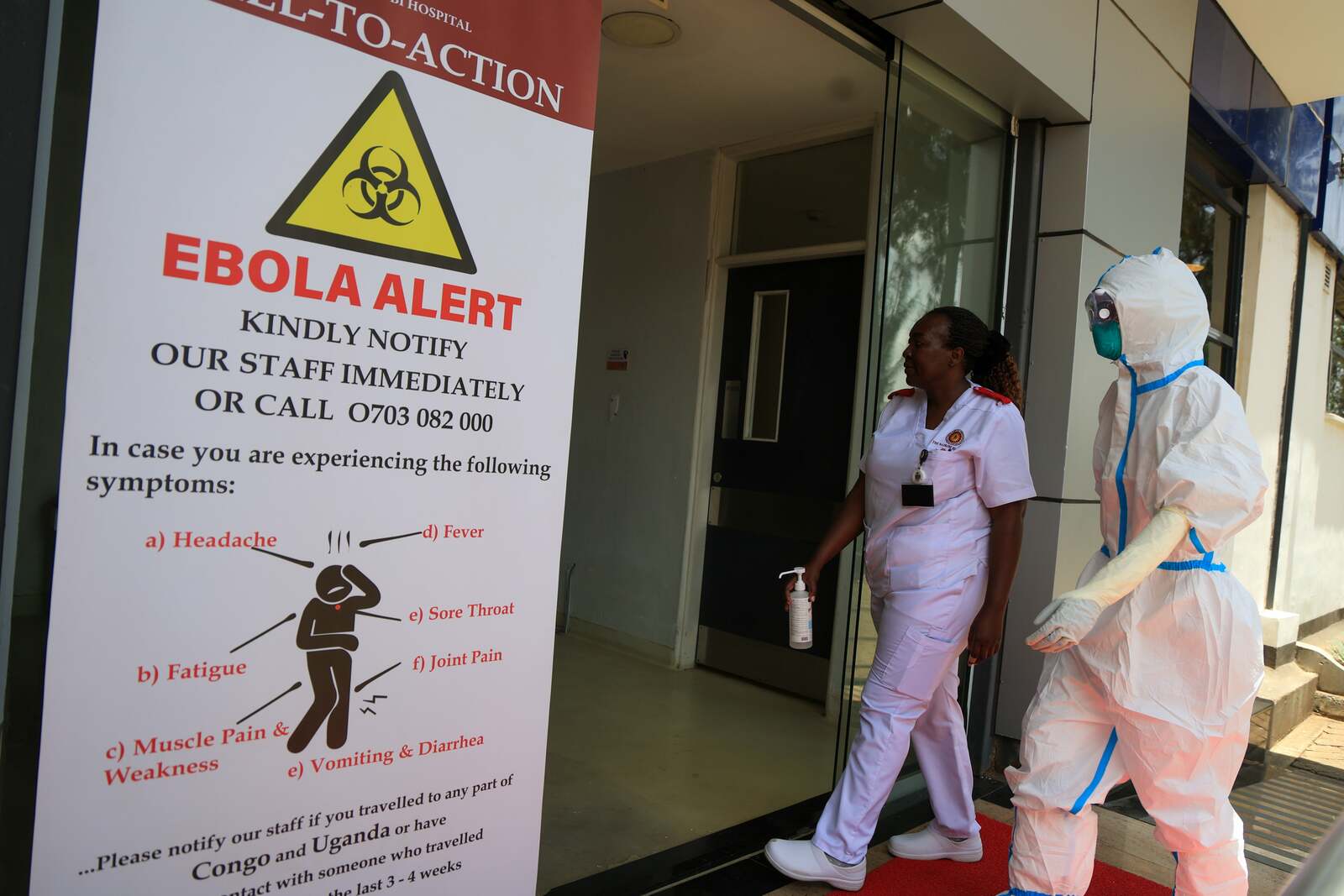 Kenia confirma tres casos de ébola y refuerza la vigilancia sanitaria